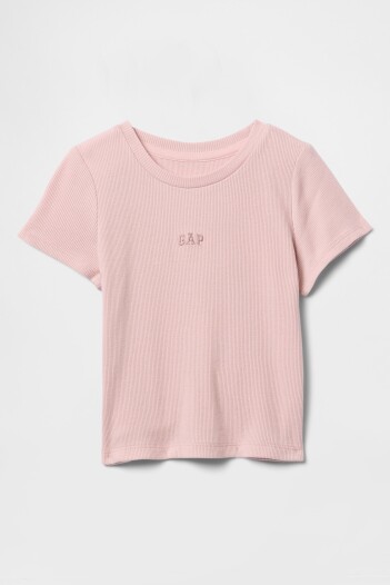 Remera Rib Logo Gap Toddler Niña Primitive