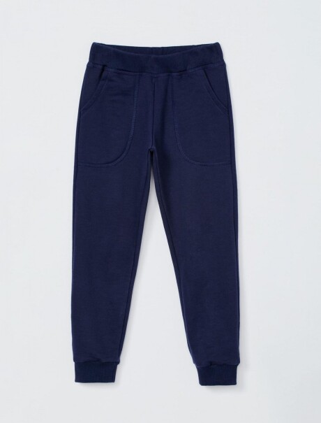 PANTALÓN BABUCHA INFANTIL AZUL