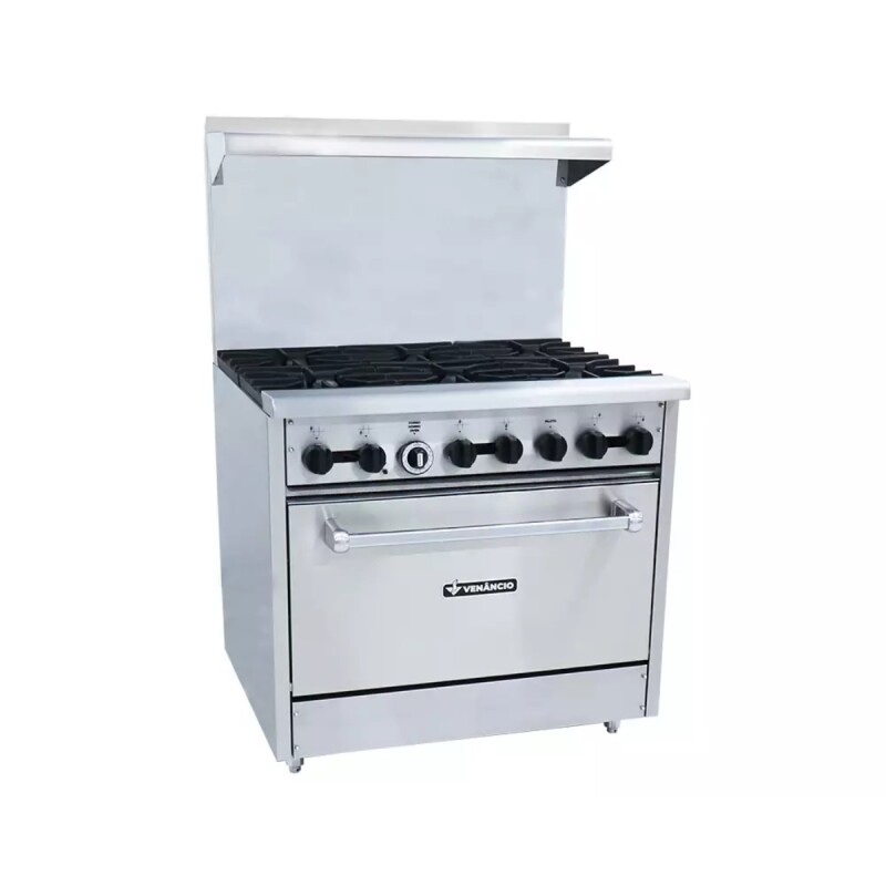 Cocina 6 fuegos FA6F Venancio Prime Cocina 6 fuegos FA6F Venancio Prime