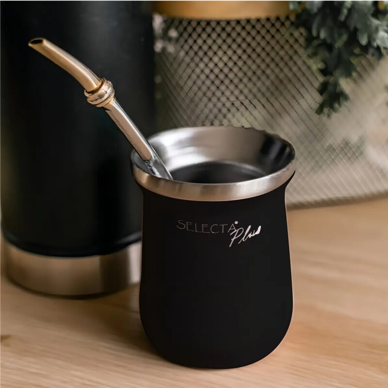 Mate selecta negro Acero Inox. Mate selecta negro Acero Inox.