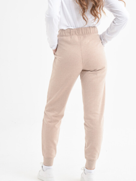 Pantalón deportivo jogger Beige
