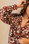 BLUSA MONINE COCOA DOE PATCH BLUSA MONINE COCOA DOE PATCH