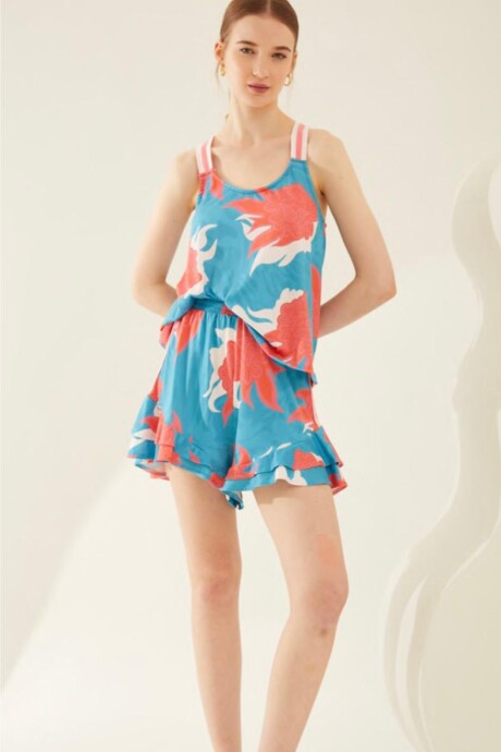 MUSCULOSA BARI TURQUESA