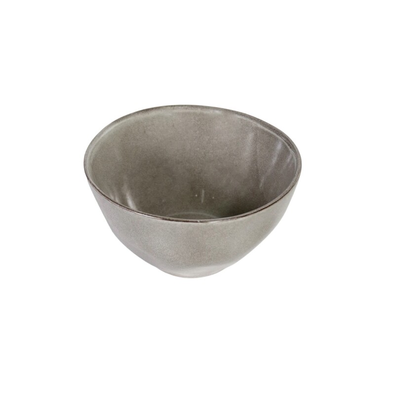 BOWL CERAMICA GRIS COMB 14.5X8CM Unica