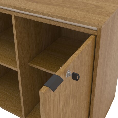 Armario Dover - Bajo c/estantes Roble