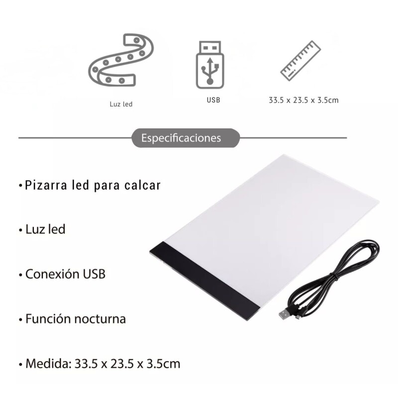 Tableta Led Para Calcar A4 Tableta Led Para Calcar A4