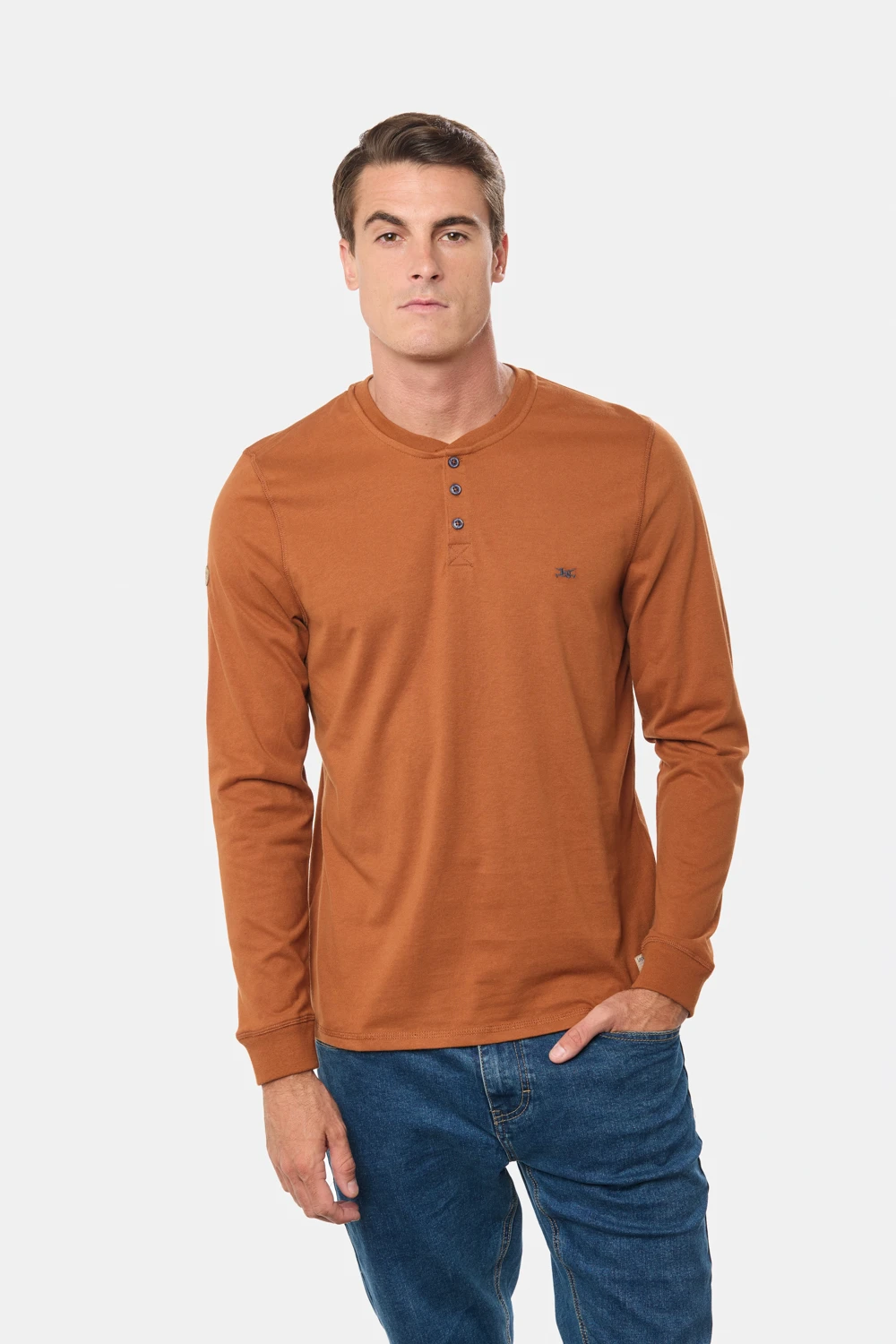 REMERA LISA Terracota