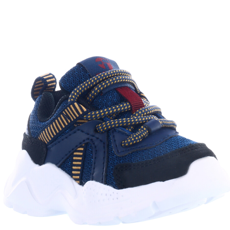 Championes Infantiles Topper Chalpa Bebe Azul Marino - Negro - Beige