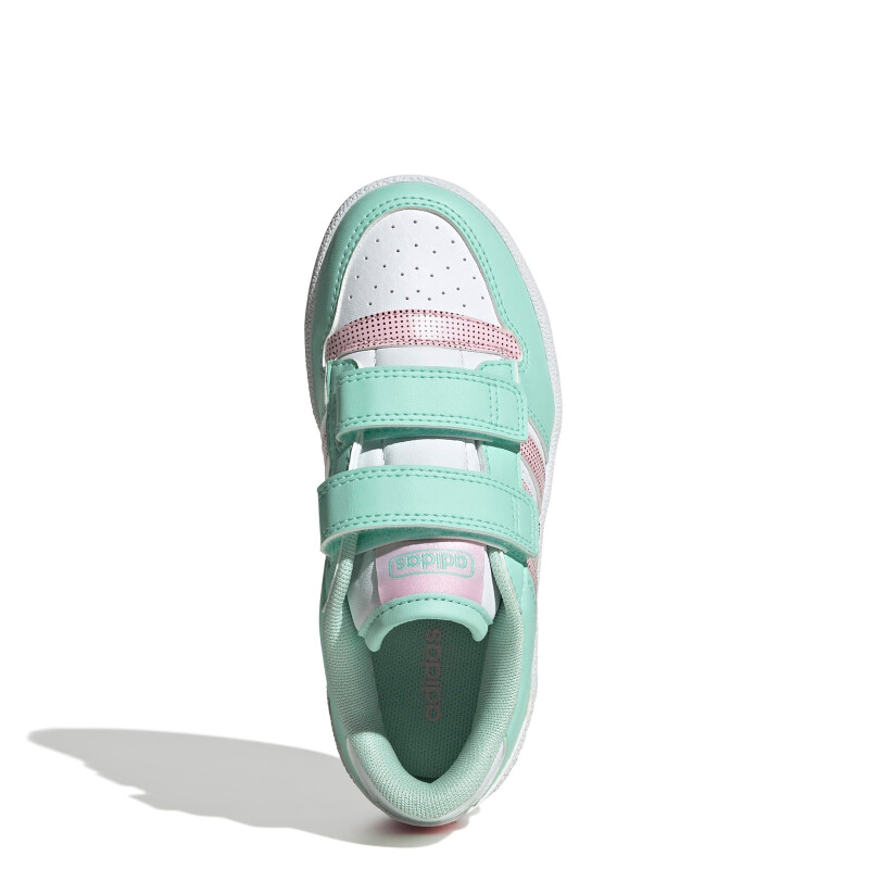 Championes de Niños Adidas Break Start Blanco - Menta