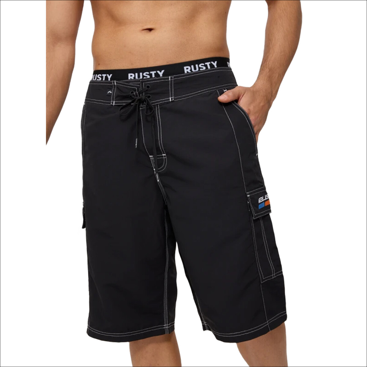 Voley Rusty Arisen - Negro 