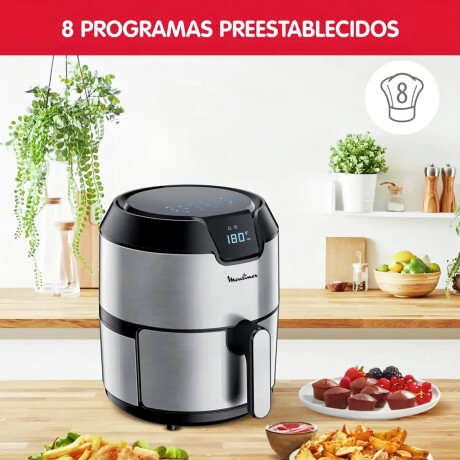 Freidora De Aire Digital INOX XL Moulinex - Easy Fry Deluxe 4,2lts. Freidora De Aire Digital INOX XL Moulinex - Easy Fry Deluxe 4,2lts.