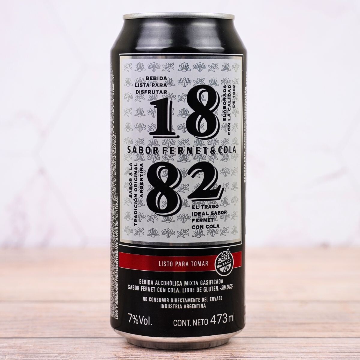 BEBIDA FERNET 1882 + COCA LATA 473ML 