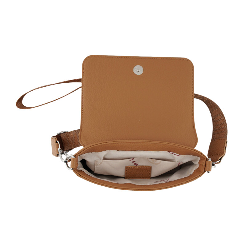 Cartera Las Oreiro Marrón Camel
