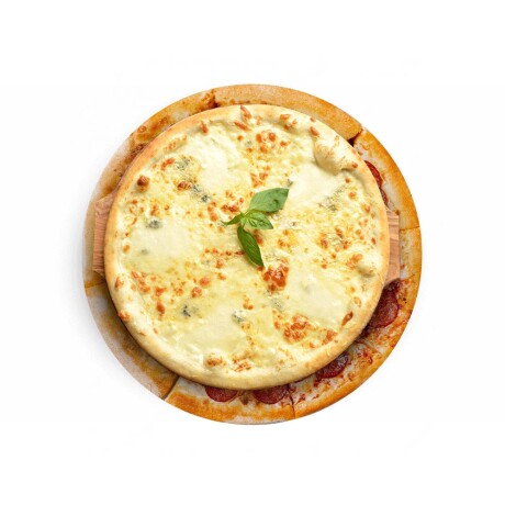 Pizza Italiana De 4 Quesos Casera Pizza Italiana De 4 Quesos Casera