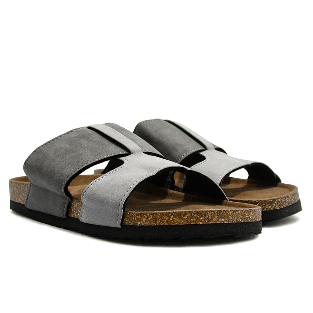 Sandalias Chill Sunday de Mujer - YF04W - Gris Oscuro-gris Claro 