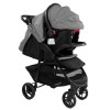 Coche de bebé + silla para auto Bebesit Travel System Sienna Gris