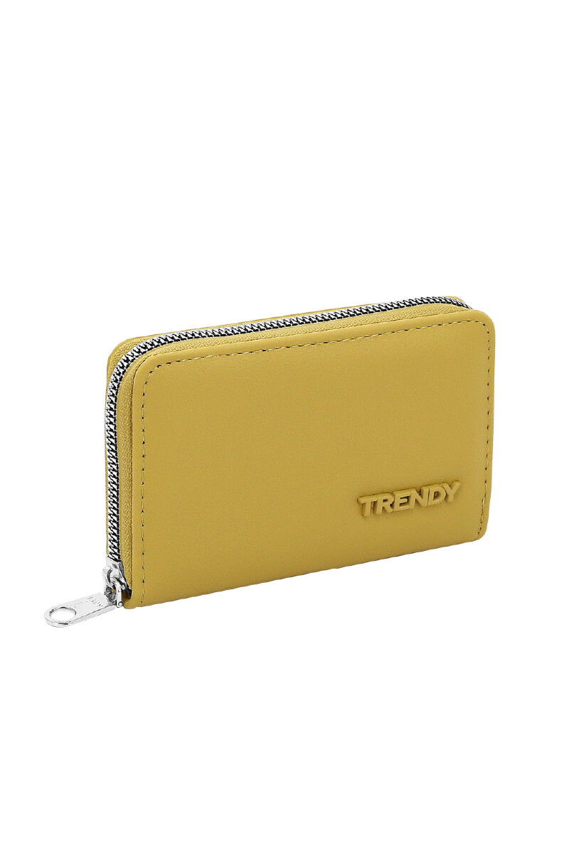 Billetera Trendy Amarillo