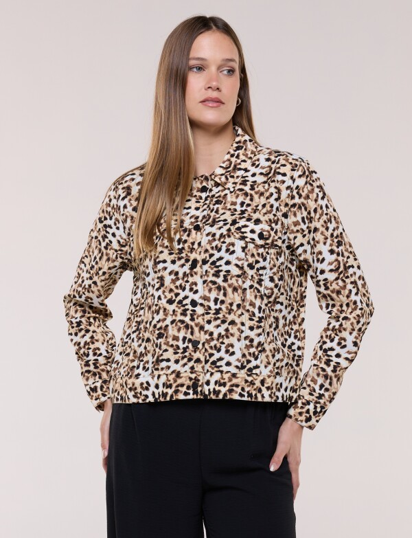Camperita Liviana Estampada BEIGE/MULTI