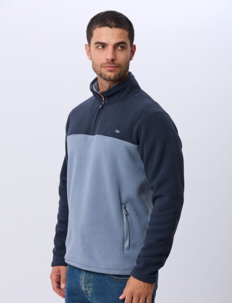 BUZO POLAR BICOLOR Piedra