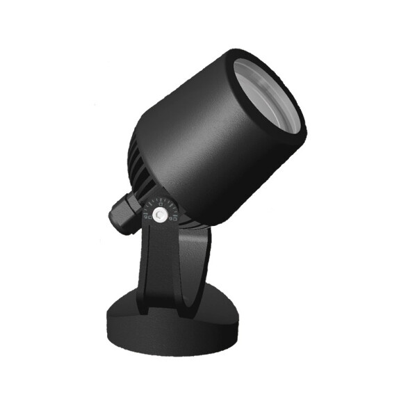 Spot LED c/ base ngro GU10 inc. seteable MINITOMMY FL0110