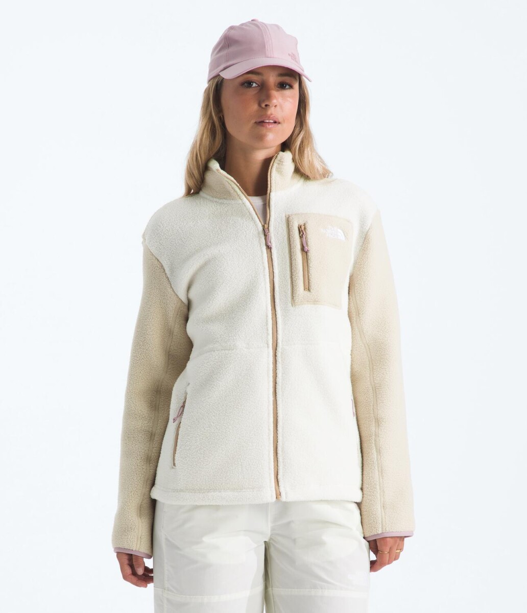 Campera YUMIORI FULL-Zip - White Dune/desert Stone 