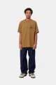 S/S Groundworks T-Shirt Marron