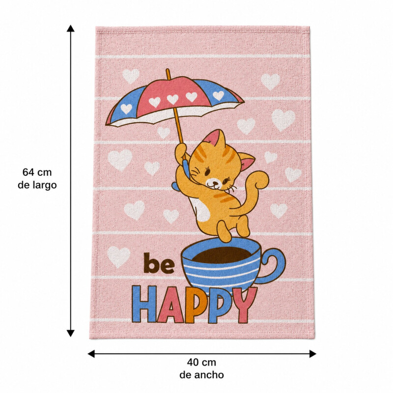 Repasador de Algodon Be Happy