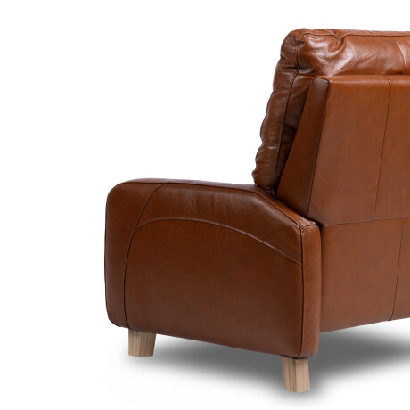 Butaca Brickell (Reclinable) - Cuero Básico 457 (Brandy)