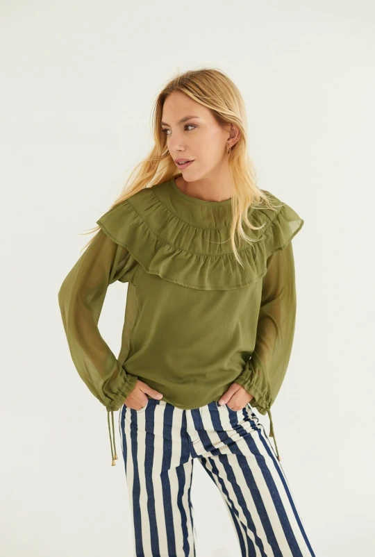 Blusa Fine Verde