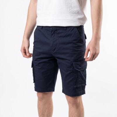 Bermuda Cargo Algodón V27 Navy