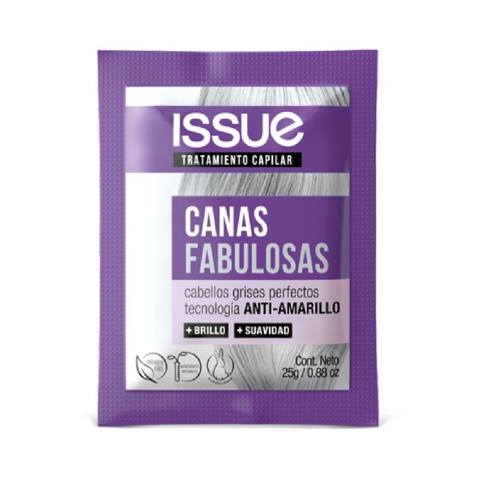 ISSUE TRATAMIENTOS CANAS FABULOSAS SOBRE única