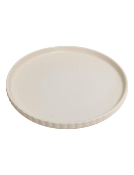 PLATO POSTRE CERAMICA D22CM NIMBO BLANCO PLATO POSTRE CERAMICA D22CM NIMBO BLANCO