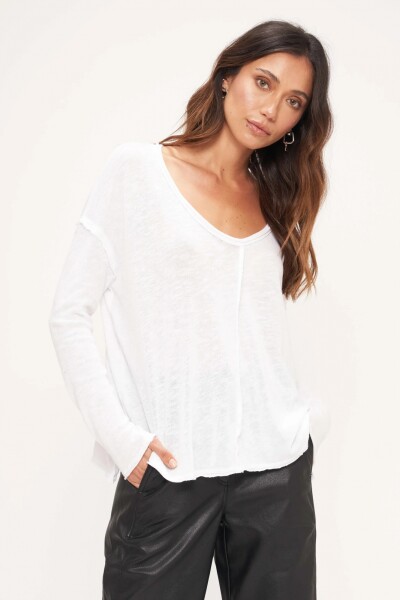 POLERA GET UP AND GO Blanco