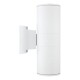 Lámpara Exterior Doble en Aluminio Lumax Modelo Stafford Blanco
