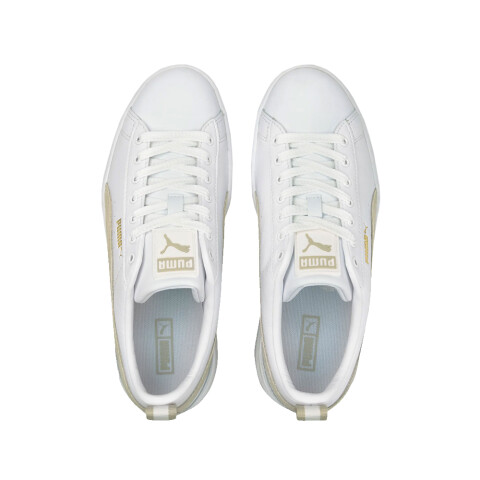 Championes Puma Mayze White/beige
