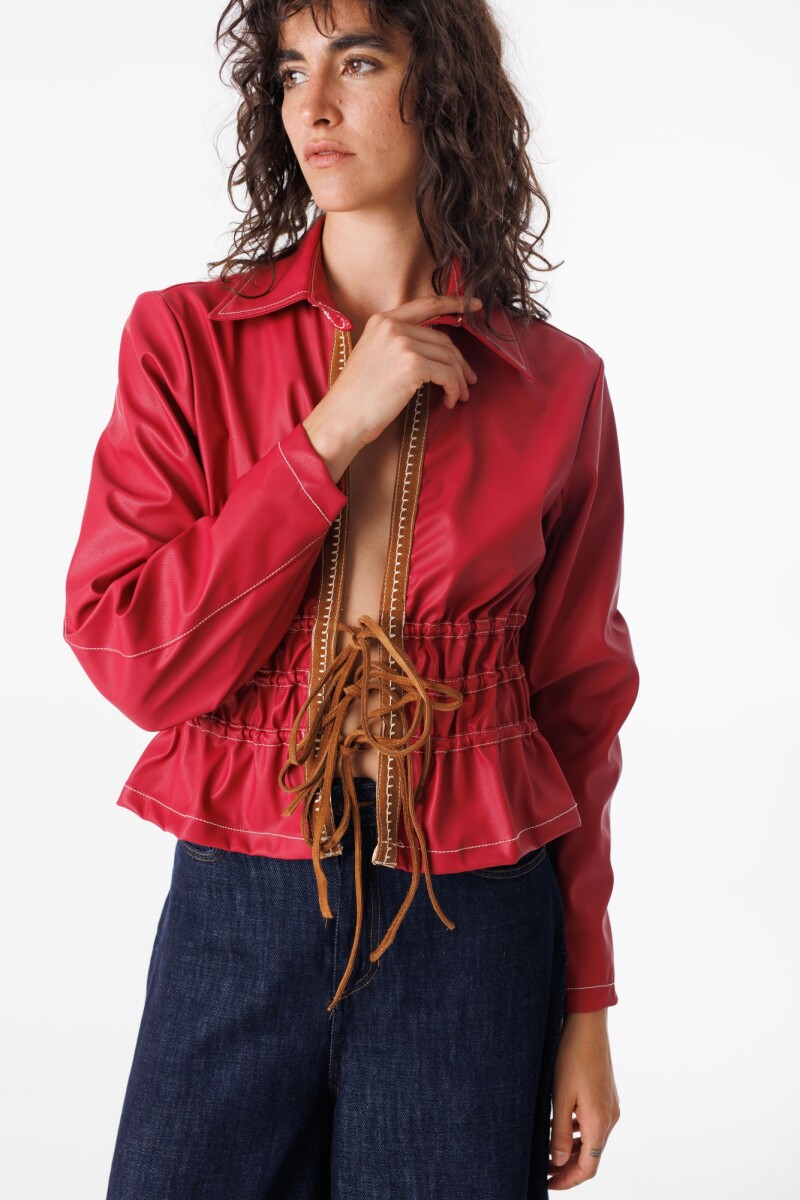 Chaqueta Aguileña Bordeaux