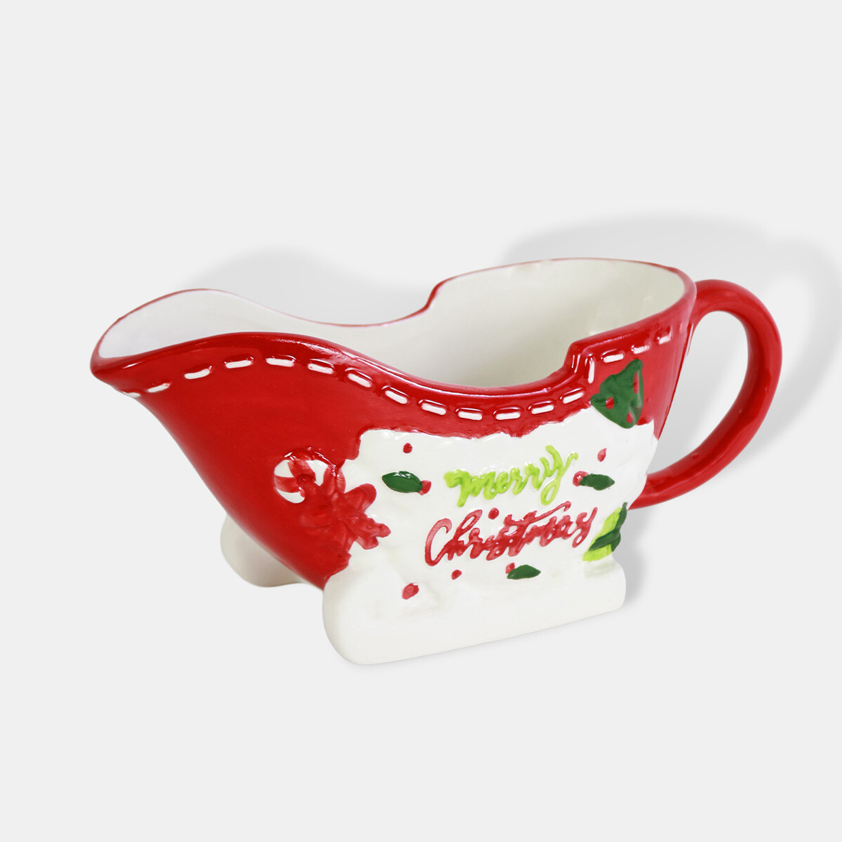SALSERA CERAMICA MERRY CHRISTMAS 23.5X9.5CM 