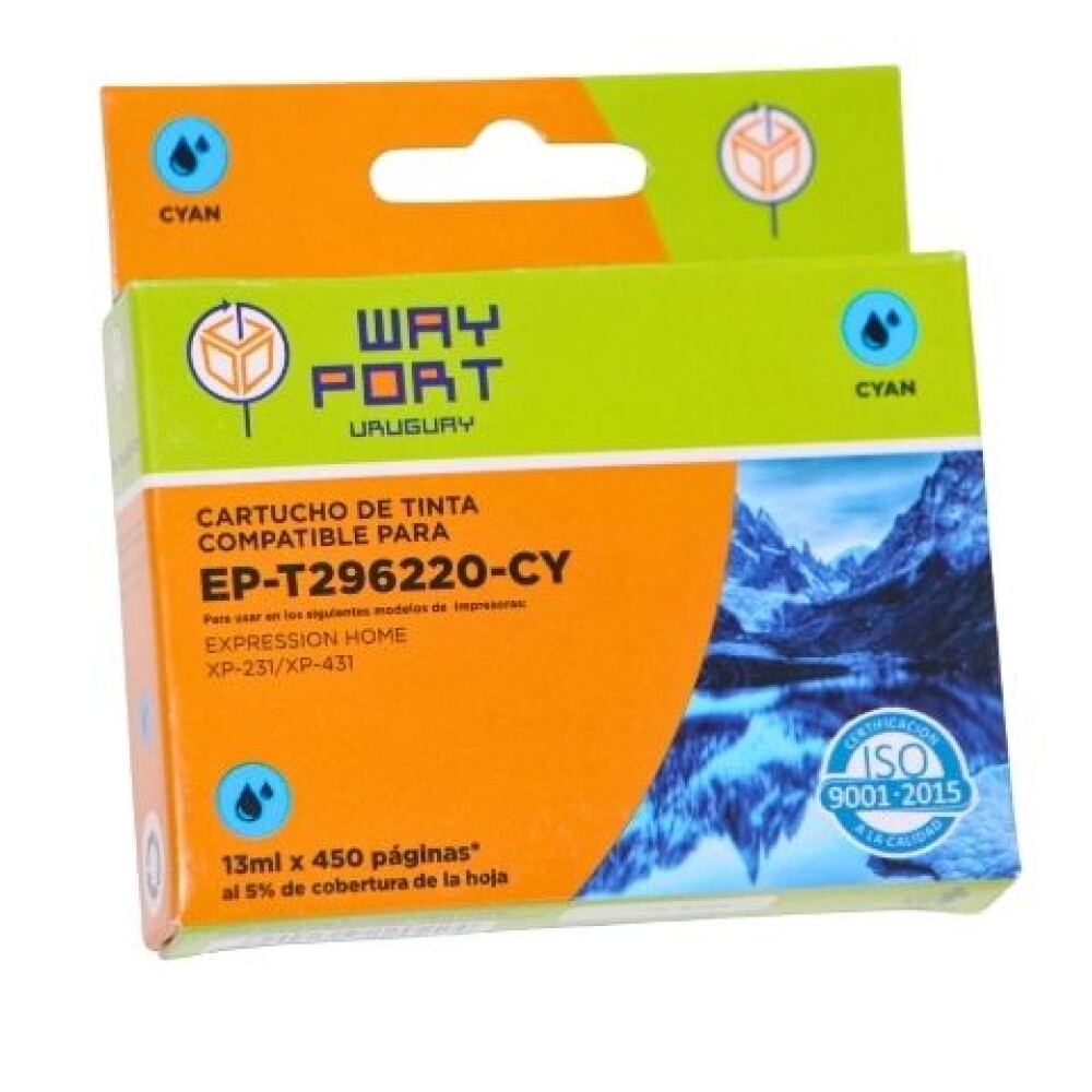 CARTUCHO PARA EPSON XP231/431 CYAN CARTUCHO PARA EPSON XP231/431 CYAN