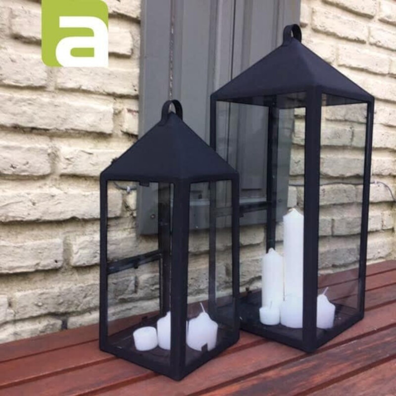 Fanal De Jardín Chico Chapa Negro Fanal De Jardín Chico Chapa Negro