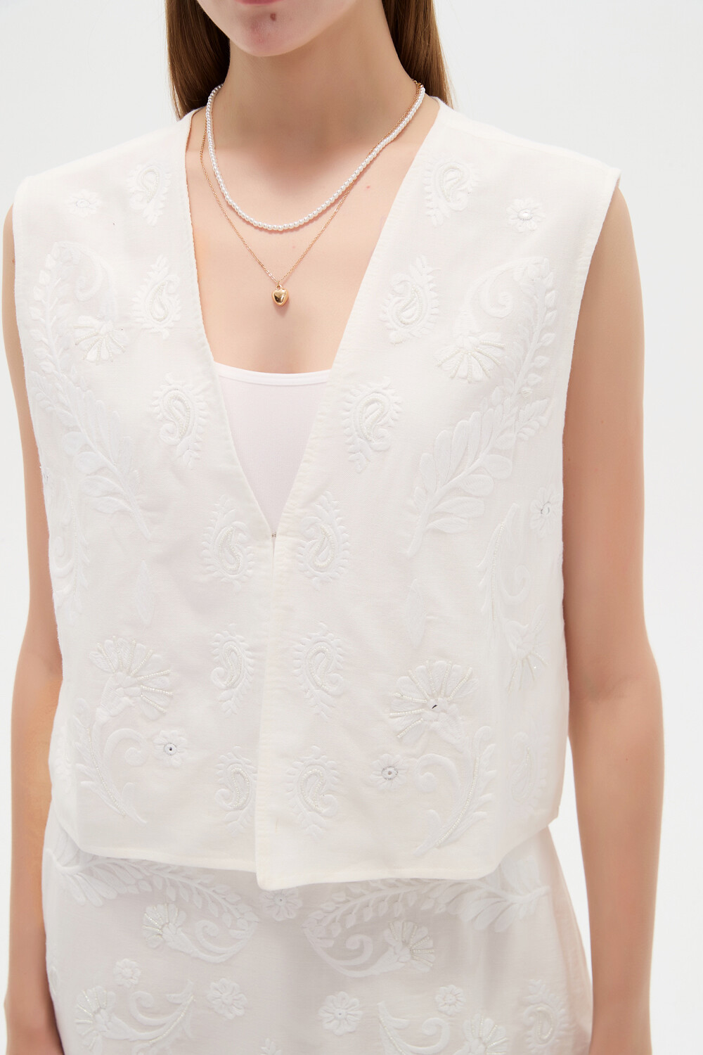 Chaleco Amaloa Blanco