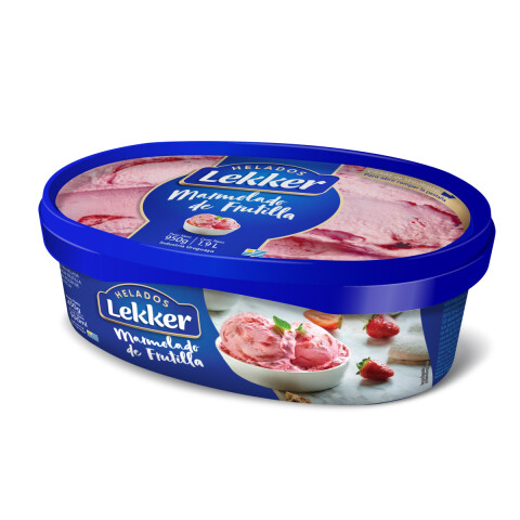 LEKKER 900 ML FRUTILLA MARMOLADA C/PULPA DE FRUTILLA Lekker 900 Ml Frutilla Marmolada C/pulpa De Frutilla