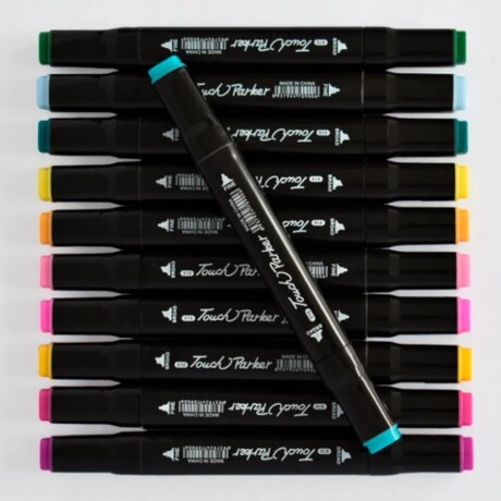 Set De 48 Marcadores Doble Punta 250194 Universo Binario 001