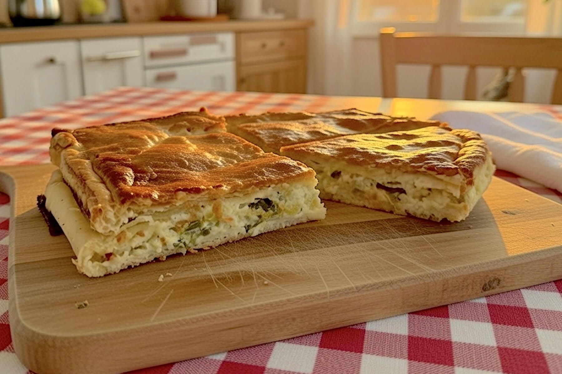 Tarta de Puerros - Tarta Entera 