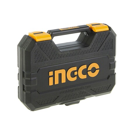 Set de 45 herramientas dados 1/4" puntas destornillador con valija Ingco Set de 45 herramientas dados 1/4" puntas destornillador con valija Ingco