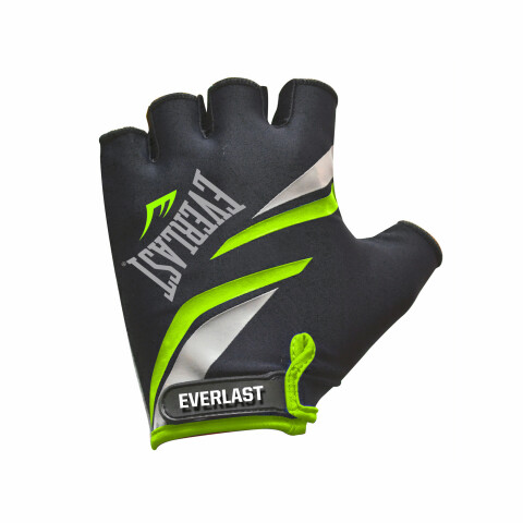 GUANTE EVERLAST CICLISMO GIRO BK/RD L BK/LIME