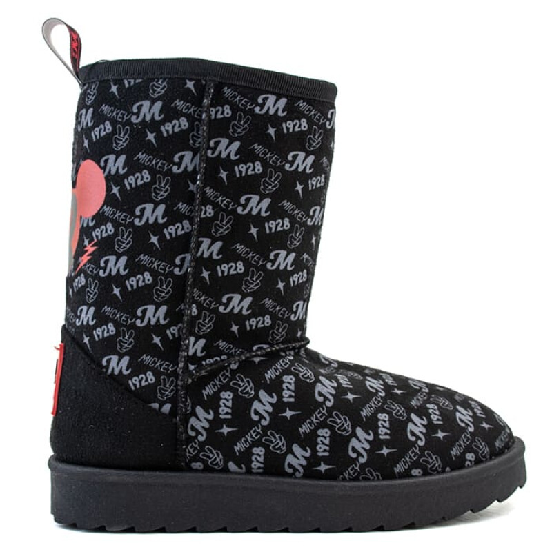 Botas Disney Minnie de Niños - MKACFW22011 Negro-rojo