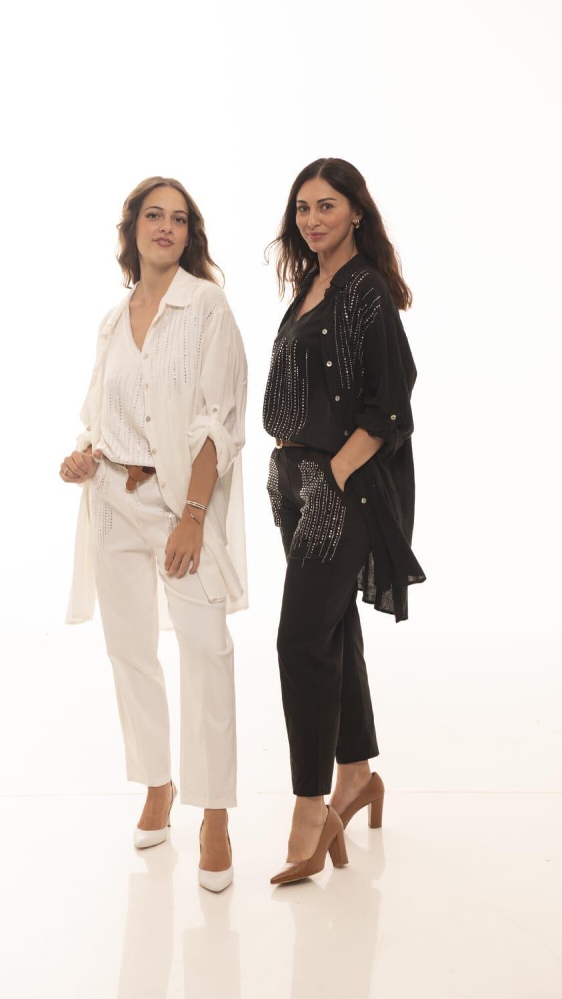 Máxi Camisa Diadema Negro