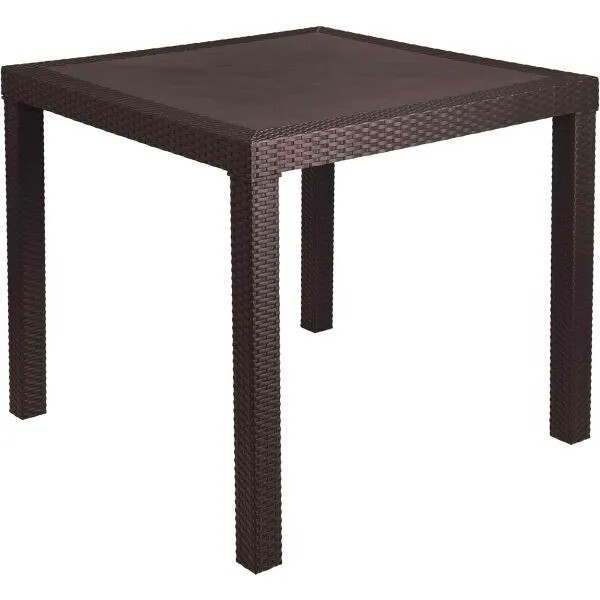 Mesa polipropileno simil ratan Lotus Mesa polipropileno simil ratan Lotus