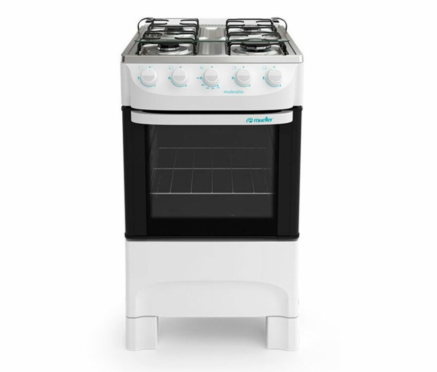 Cocina a Gas 4H Eldom Berlin Blanca 