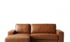 Sillón 3 cuerpos con Chaise - Como Camel Derecho